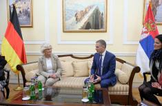 Minister of Defence of Federal Republic of Germany Christine Lambrecht Visits Serbia 