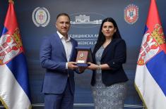 Minister Stefanović presents MMA’s Nurse of the Year Award