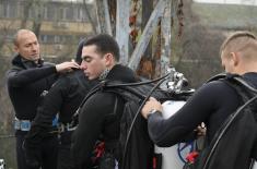 Оспособљавање за рониоце Војске Србије