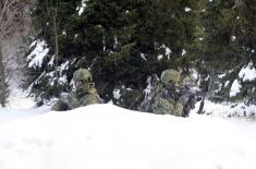 Army scouts undergo cold-weather training