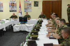 Visit to SAF units in Požarevac garrison