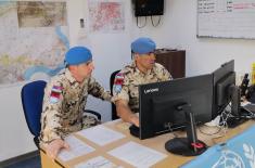 Rotation of Serbian Armed Forces Contingent in UN Mission in Cyprus