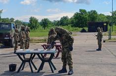 Припадници Мађарске војске на обуци у Центру АБХО