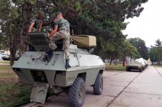 Training in Fighting Vehicle Operation in Peackeeping Operations