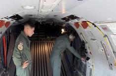 Flight training on SAF’s new transport aircraft