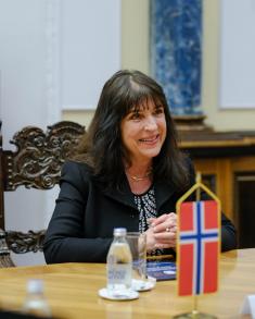 Meeting between Minister Stefanović and Royal Norwegian Ministry of Defence delegation