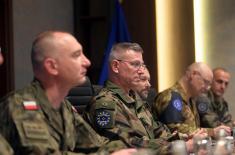 Meeting between Minister Stefanović and Commander EUFOR for Operation ALTHEA