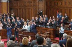 Ministar Stefanović čestitao novi mandat predsedniku Vučiću
