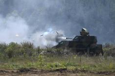 President Vučić attends SAF-MOI Joint Tactical Exercise