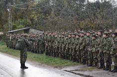 Kondicioni marš kadeta Vojne akademije i Medicinskog fakulteta VMA