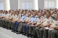 Načelnik Generalštaba sa komandantima o viziji razvoja Vojske Srbije