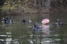 Оспособљавање за рониоце Војске Србије