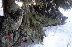 Army scouts undergo cold-weather training