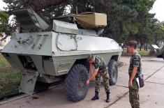 Training in Fighting Vehicle Operation in Peackeeping Operations