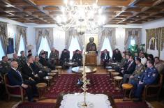 Министар Гашић посетио манастир Хиландар