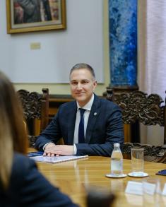 Meeting between Minister Stefanović and Royal Norwegian Ministry of Defence delegation