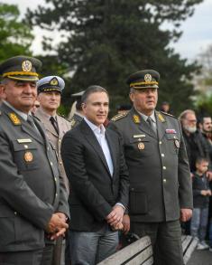 Minister Stefanović Attended Gun Salute to Mark Day of Serbian Armed Forces