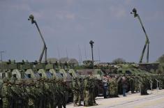 Minister Stefanović Attends Preparedness Check for Demonstration of Capabilities of Serbian Armed Forces “SHIELD 2022”