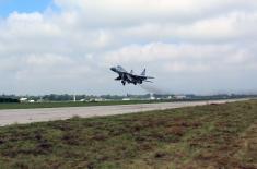 Letačka obuka najmlađih pilota aviona „mig-29“