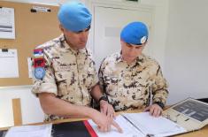 Rotation of Serbian Armed Forces Contingent in UN Mission in Cyprus