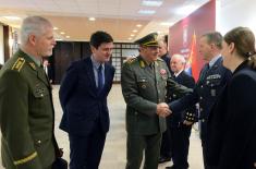 Генерал Диковић с председавајућим Војном комитету НАТО-а