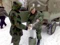 SAF helps the citizens of Serbia in clearing the snow