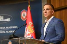 Minister Stefanović presents MMA’s Nurse of the Year Award