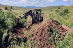 Помоћ Војске Србије мештанимa општине Сјеница