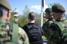 Minister Stefanović Visits Bases “Grlić” and “Veliki Trn” in Ground Safety Zone