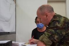 "Military Doctor in the Country” campaign in villages of Deževa and Trnava
