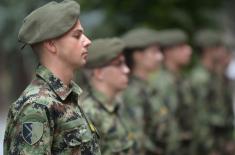 Minister Stefanović visits newly admitted Military Academy cadets