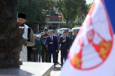 Minister Stefanović Lays Wreath on the Occasion of Anniversary of Death of Major Milan Tepić