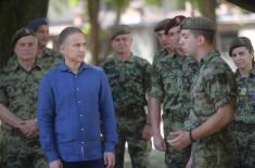 Minister Stefanović: Being a member of the armed forces and a doctor at the same time is a special honour