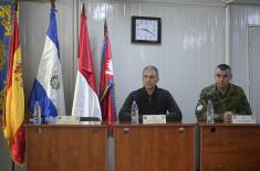 Ministar Stefanović u bazi Sektora Istok misije UNIFIL u Libanu