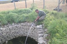 Pomoć Vojske Srbije u opštinama koje se suočavaju s nestašicom vode