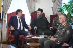 Министар Гашић посетио манастир Хиландар