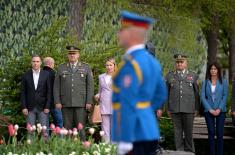 Minister Stefanović Attended Gun Salute to Mark Day of Serbian Armed Forces