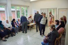 "Military Doctor in the Country” campaign in villages of Deževa and Trnava