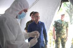 Minister Stefanović: Being a member of the armed forces and a doctor at the same time is a special honour