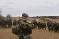 Kondicioni marš kadeta Vojne akademije i Medicinskog fakulteta VMA