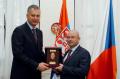 Minister receives his Czech colleague