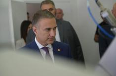 Minister Stefanović visits “Teleoptik-Gyroscopes" Company