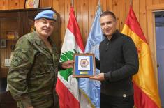 Министар Стефановић у бази Сектора Исток мисије UNIFIL у Либану