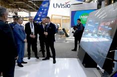 Министар Стефановић на отварању Међународног сајма војне технике "EUROSATORY 2022" у Паризу