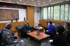 Састанак министра Стефановића са амбасадорком Кине Чен Бо