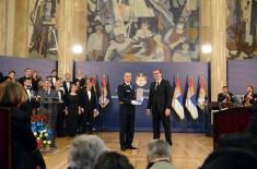 Decorations on the occasion of the Serbia Statehood Day