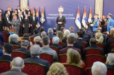 Decorations on the occasion of the Serbia Statehood Day