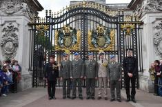 Visit of Serbian Armed Forces Guards delegation to United Kingdom