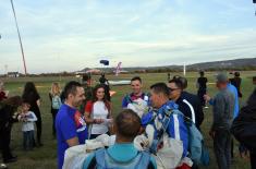 Serbian Armed Force paratroopers win gold and silver medals at the national championship 