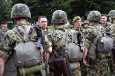 The Minister of Defence Visited Deployed Troops of the Serbian Armed Forces